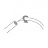Comment fixer le lacet de cuir rond dans le passe lacets Perma Lok