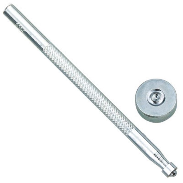 Pose-œillets de 110 mm pour fixer des œillets métalliques sur des créations en cuir