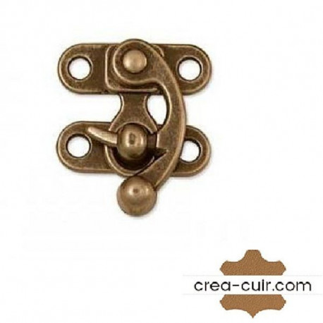 Fermoir laiton antique