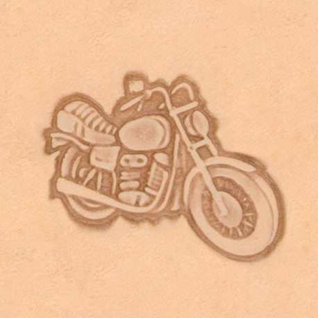 Matoir 3D cuir moto