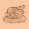 Matoir cuir 3D serpent