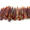 Lissette cuir en agate naturelle