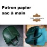 Patron papier sac à main