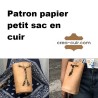 Patron papier petit sac