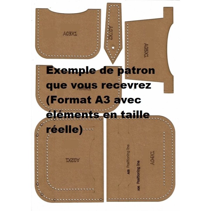 Patron sac à dos