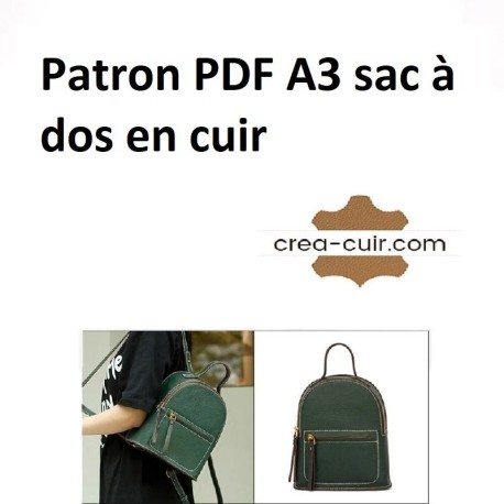 Patron sac à dos