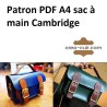Patron sac à main Cambridge