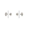 Bouton à pression nickel