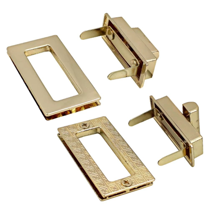 Fermoir rectangle