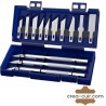 Coffret de 3 cutters scalpel
