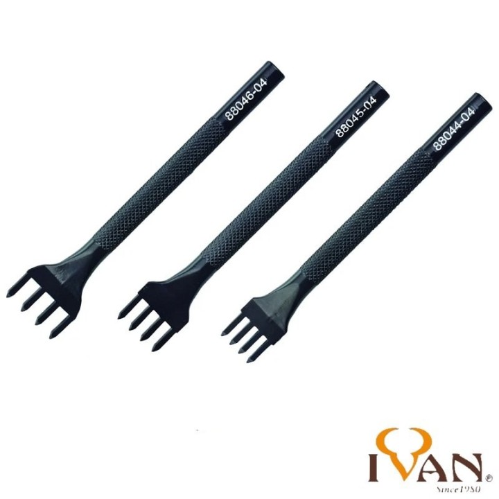 Griffe couture 4 points - Lot de 3 tailles