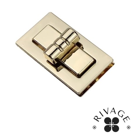 Fermoir rectangle