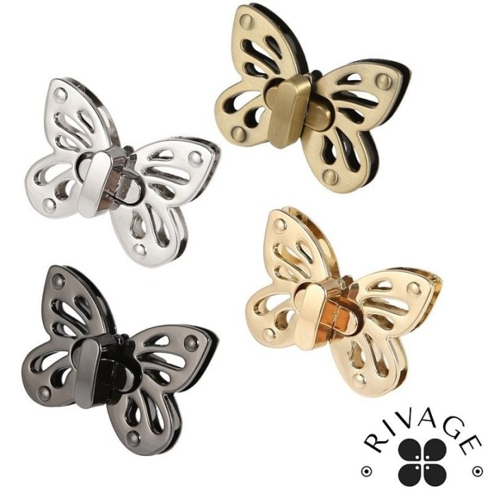 Fermoir papillon