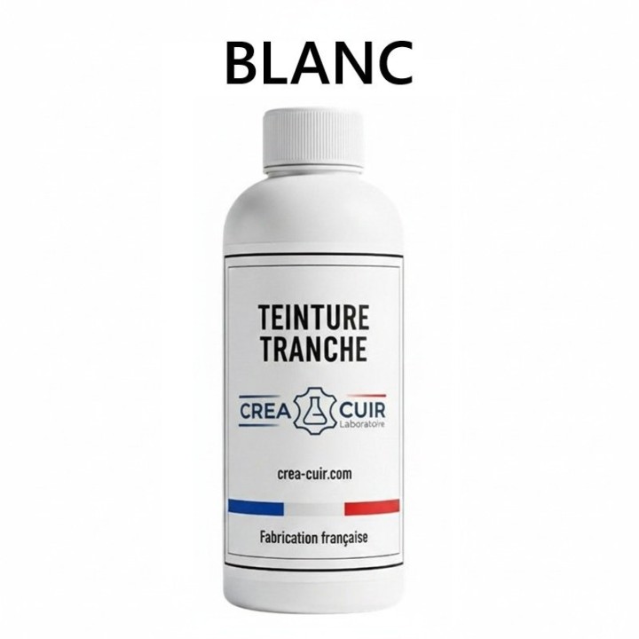 Teinture tranche cuir