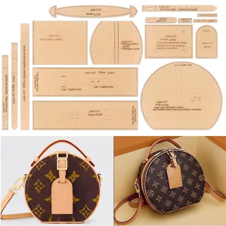 Patron saccoche cuir