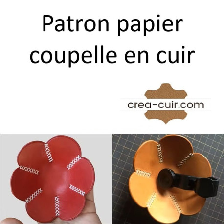 Patron saccoche cuir