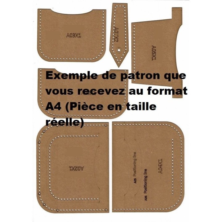 Patron sac en cuir