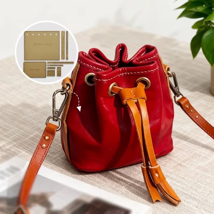 Patron sac bourse cuir