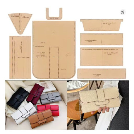 Patron sacoche cuir