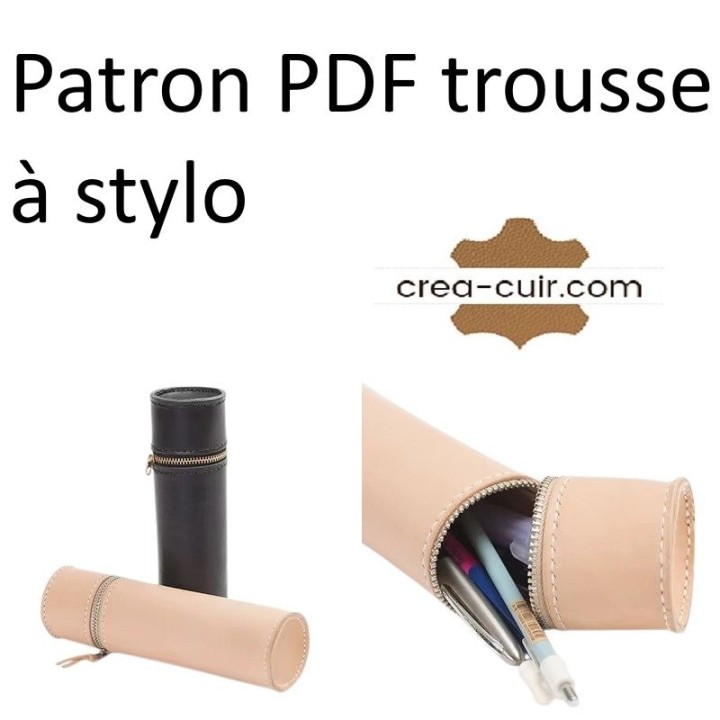 Patron sac bourse cuir
