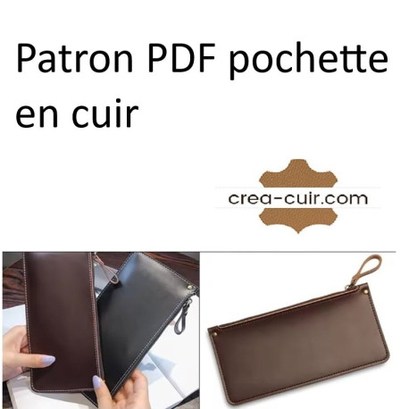 Patron sacoche cuir femme