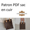 Patron PDF sac cuir