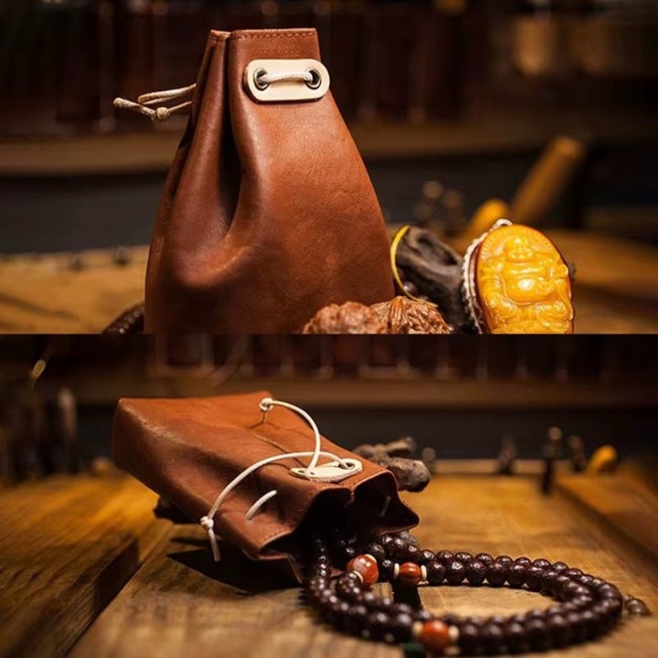 patron PDF bourse en cuir