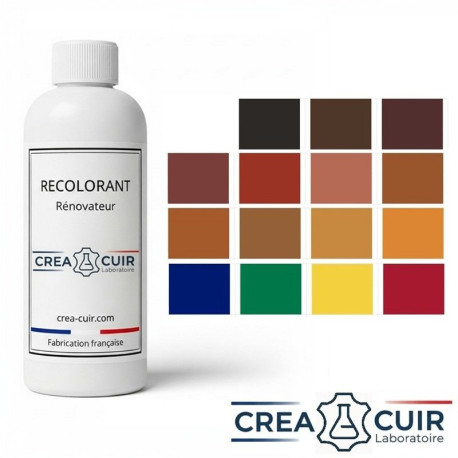 Recolorant cuir