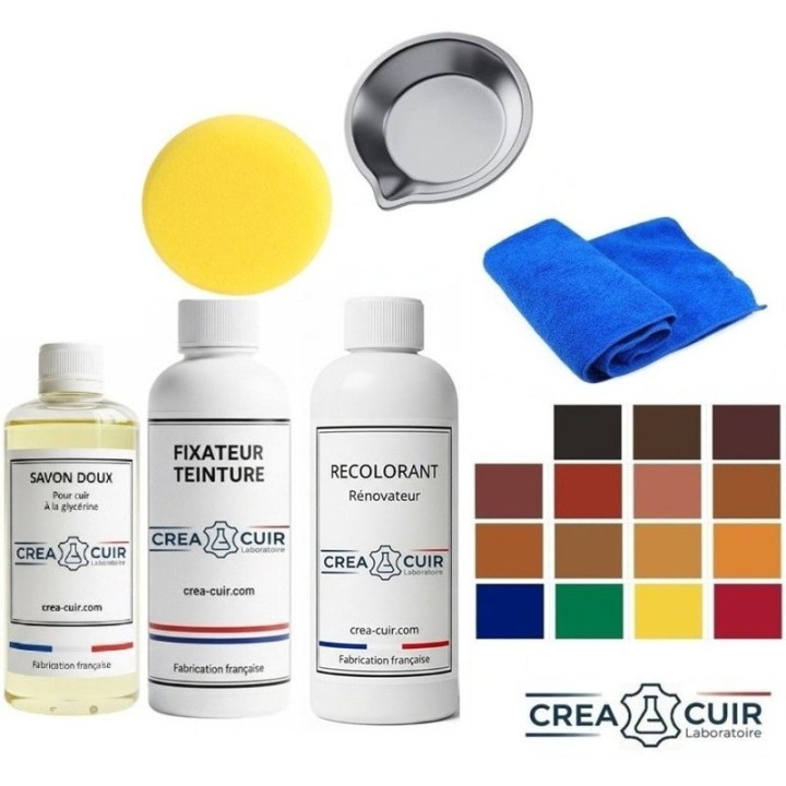 Pack recolorant cuir