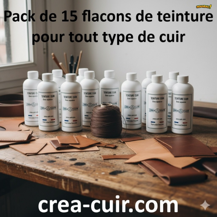 Pack teinture du cuir