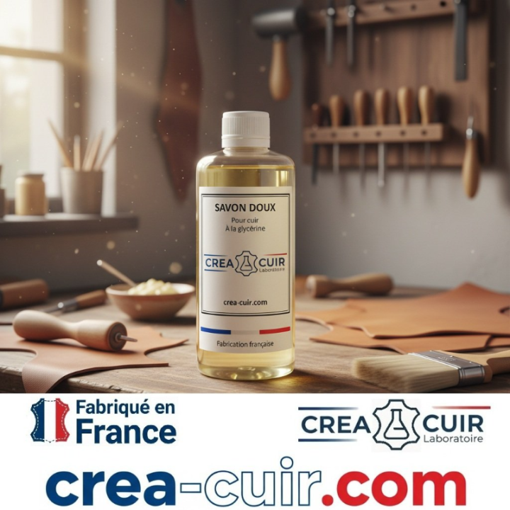 Savon cuir