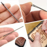 Comment utiliser le passe lacet cuir plat