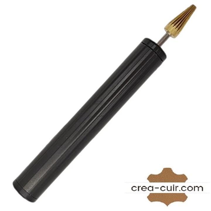 Stylo roller pour l'application de la teinture tranche et gomme arabique. Applicateur teint tranche.