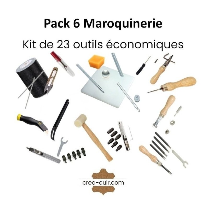 Pack 6 maroquinerie