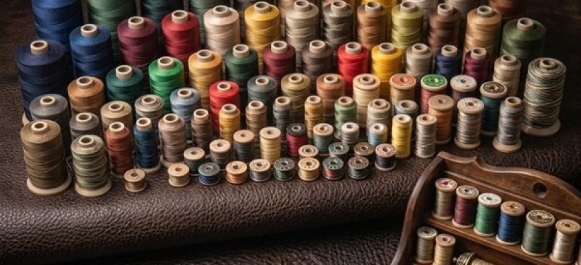 Fil et aiguilles pour couture du cuir | Créa-Cuir