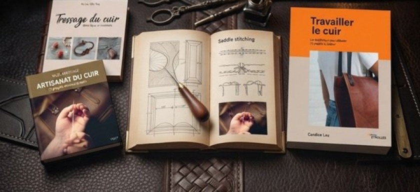 Livres sur le travail du cuir, maroquinerie et sellerie | Crea-Cuir