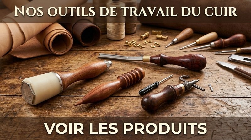 outil pour le travail du cuir