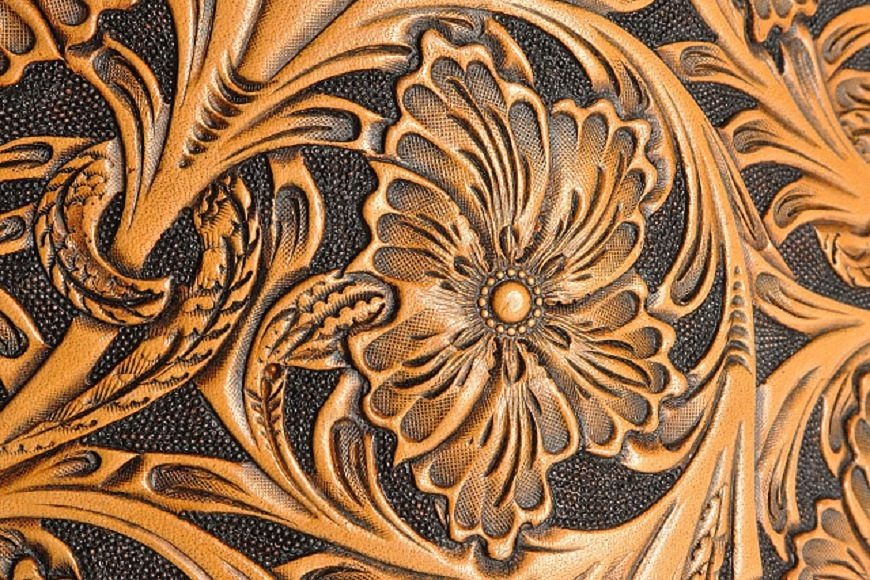 Gravure sur cuir