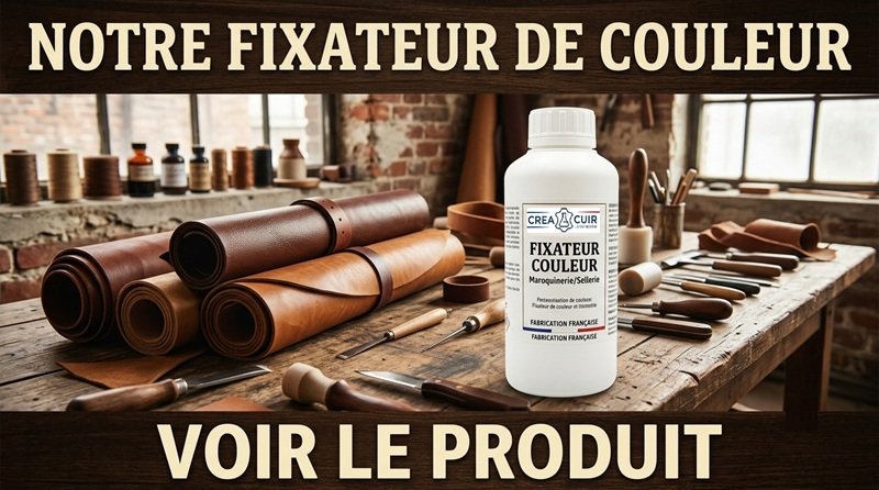Fixateur de couleur pour la teinture cuir
