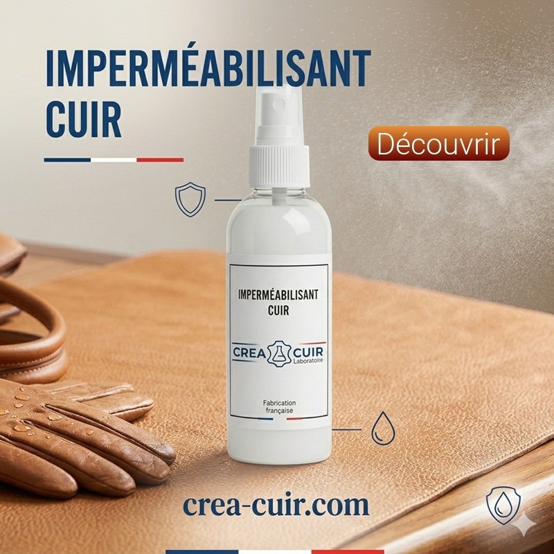 Imperméabilisant base aqueuse pour le cuir