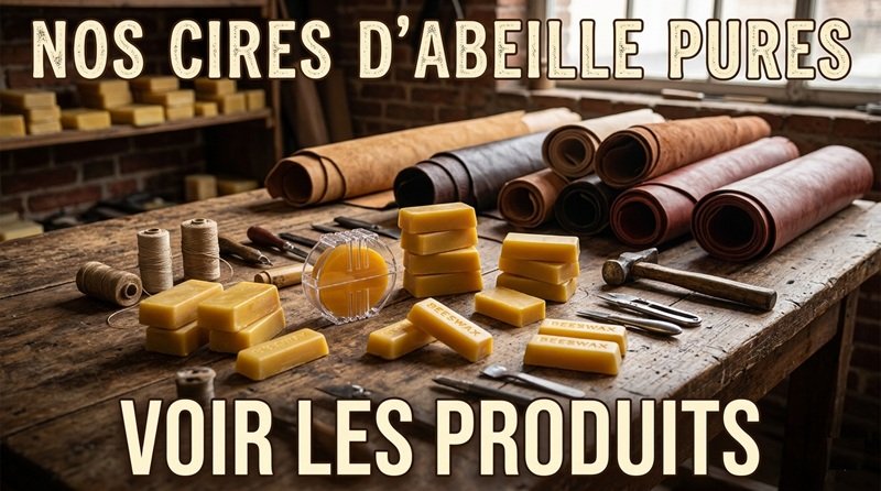 Pain de cire d’abeille jaune pure