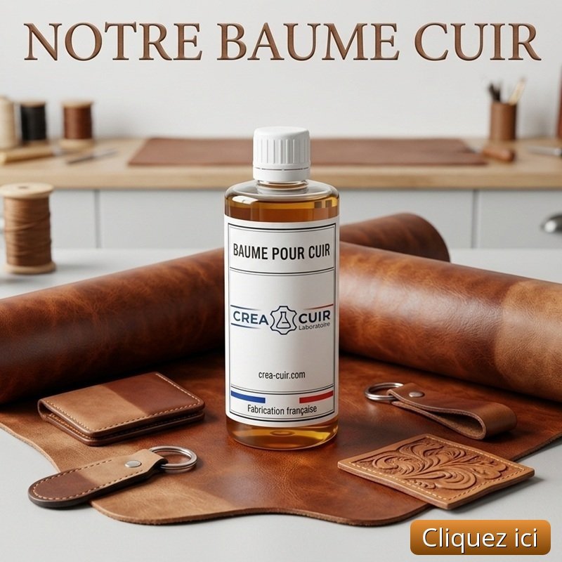 Baume nourrissant pour l'entretien du cuir
