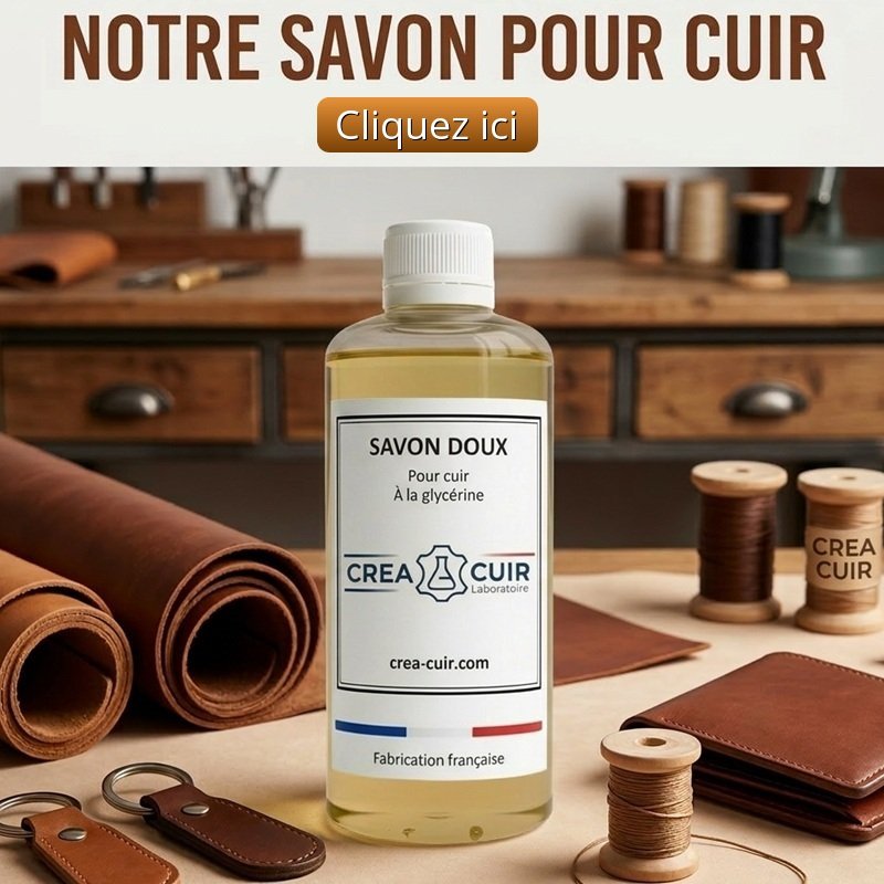 Savon nettoyant cuir