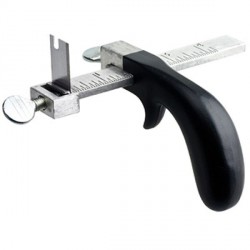 coupe lanière ceinture en métal aluminium