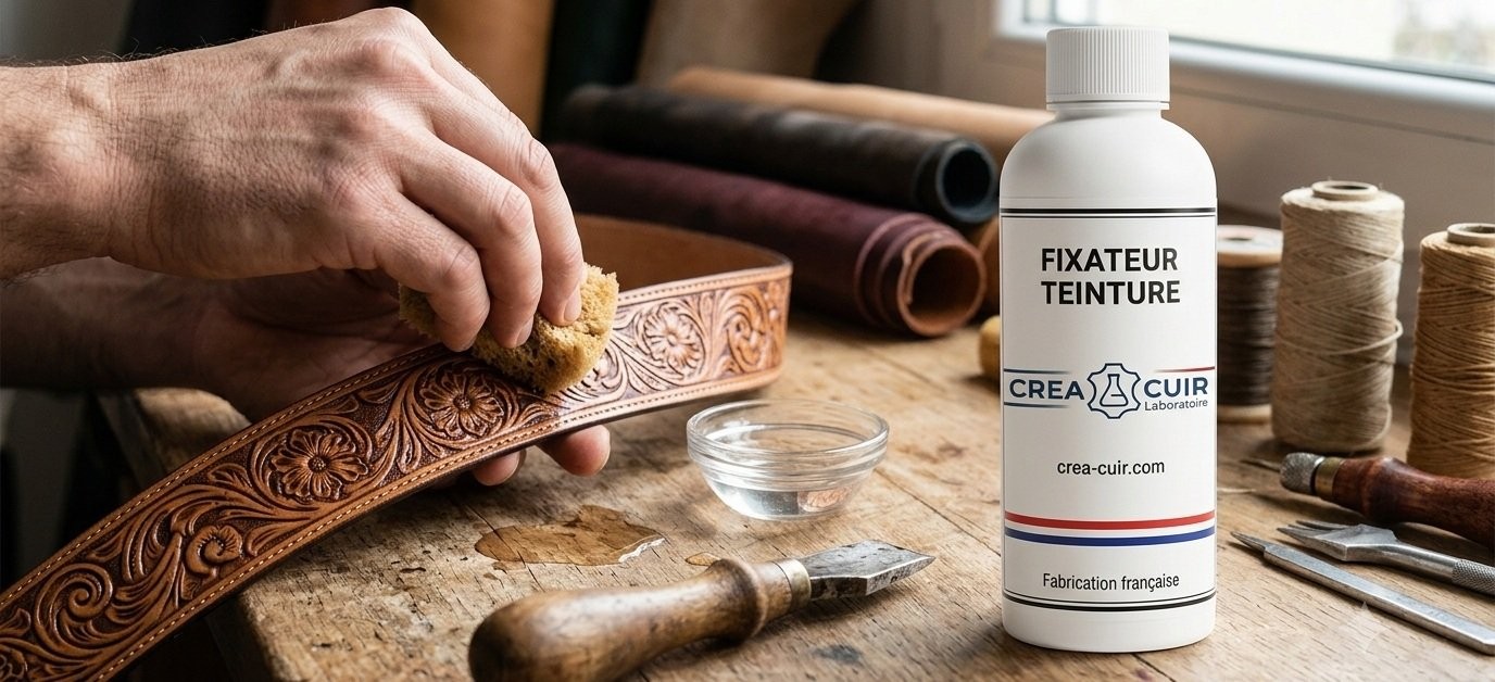 Fixateur de teinture cuir : comment éviter que le cuir déteigne ?