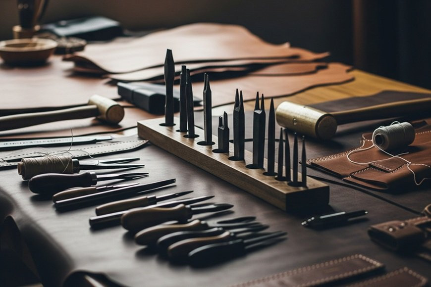 Les outils de couture du cuir