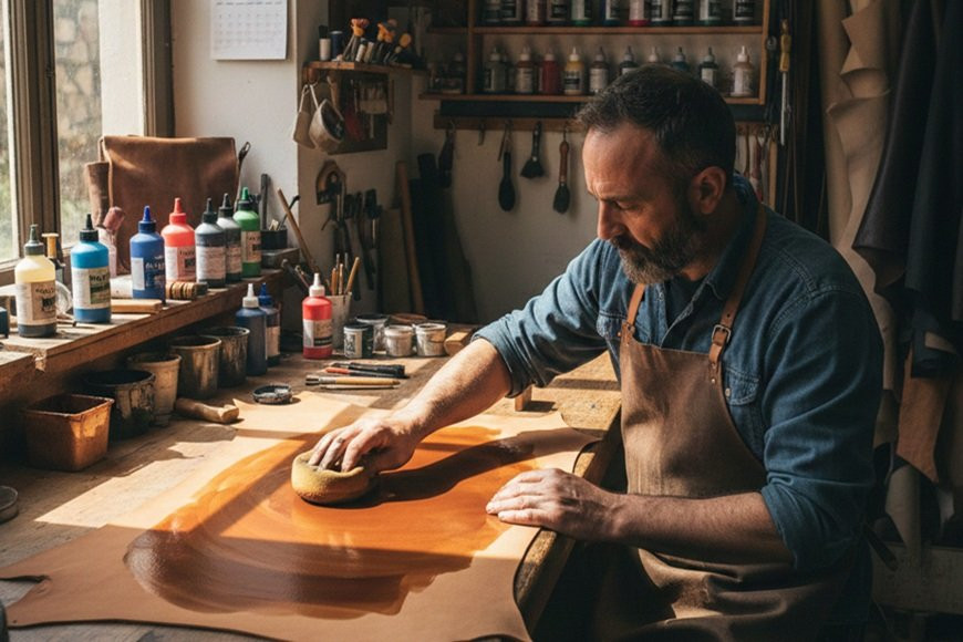 Maîtriser la teinture du cuir : Techniques et erreurs à éviter