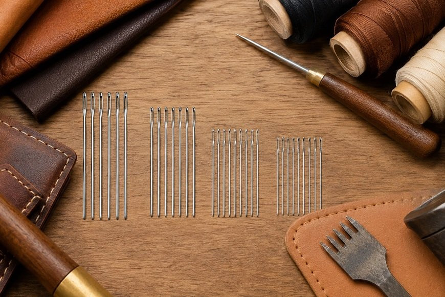 Aiguille pour cuir : guide complet pour choisir le bon modèle en maroquinerie