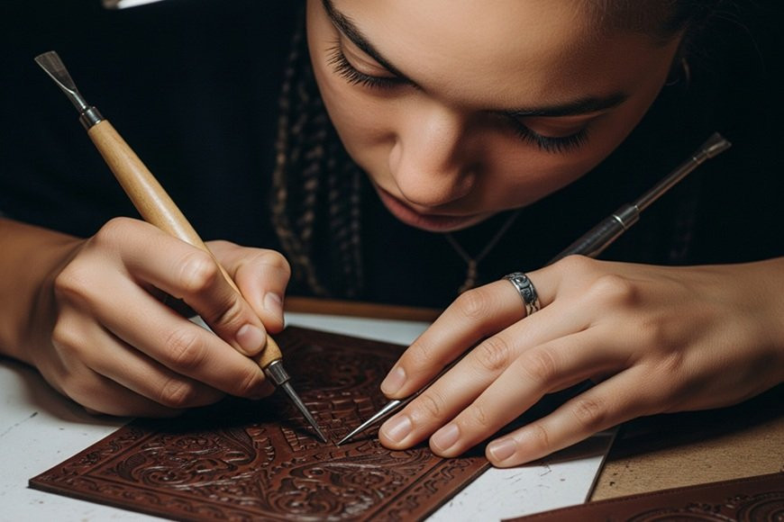 Le repoussage du cuir : technique, outils et étapes pour débuter